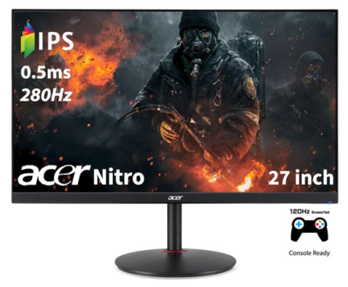 Acer Nitro XV271 Z Gaming Monitor 27-inch Full HD...