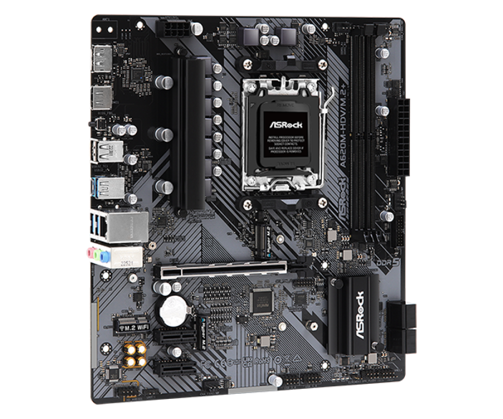 ASRock Motherboard A620M-HDV/M.2+