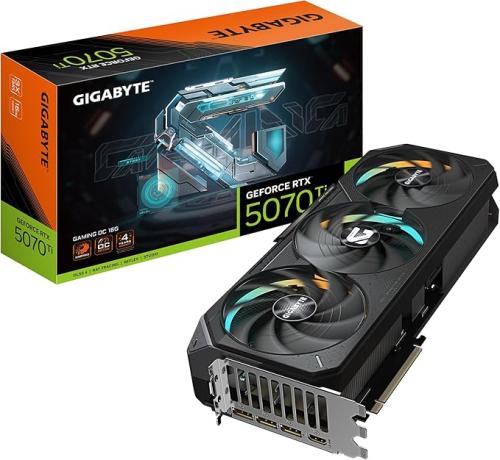 GIGABYTE GeForce RTX 5070 Ti Gaming OC 16G Graphic...