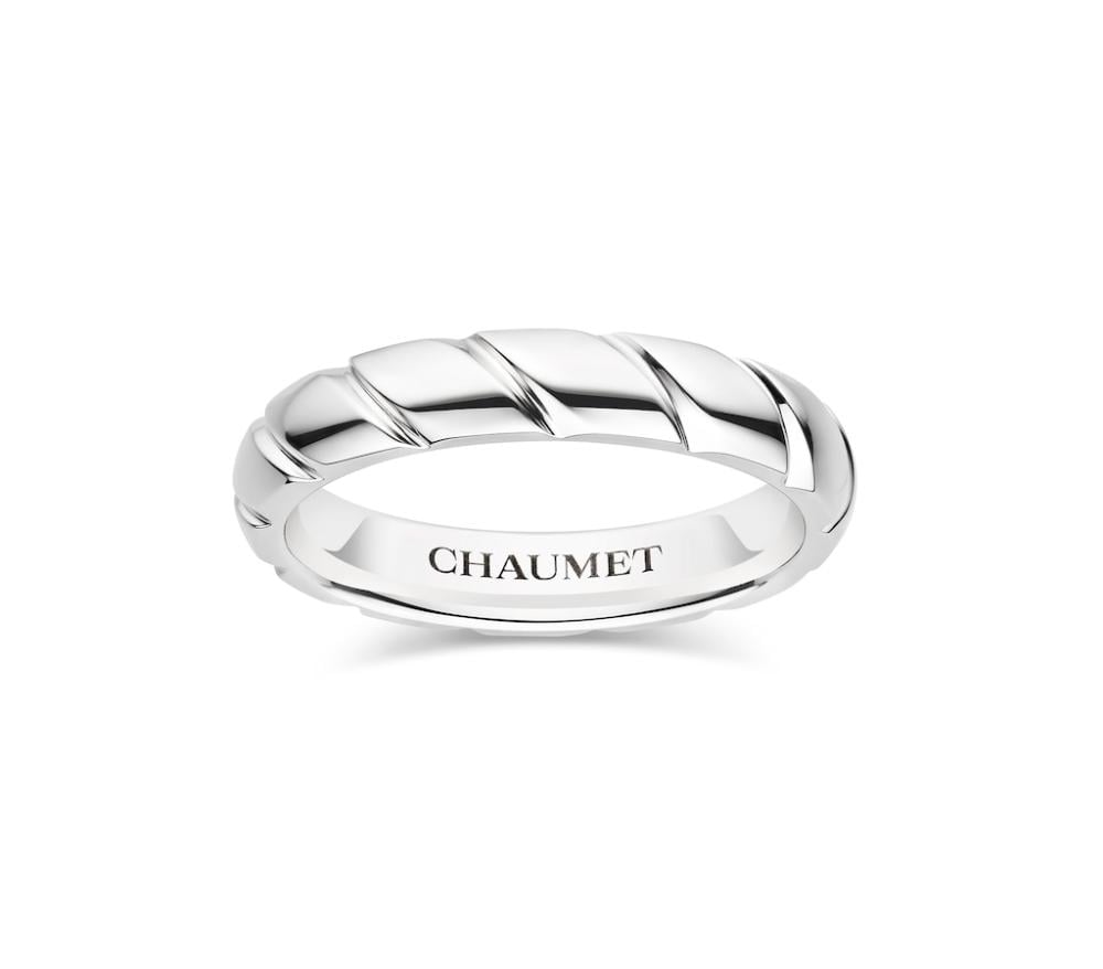 خاتم زفاف Torsade من شوميه 3.5mm