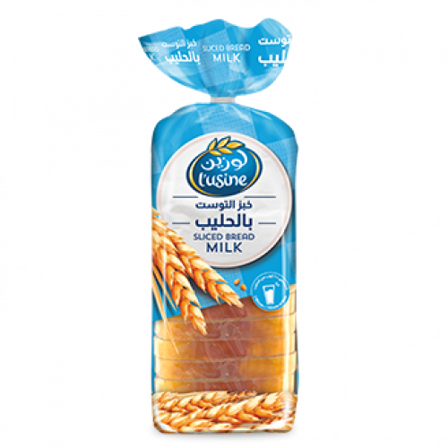 خبز التوست بالحليب لوزين