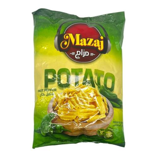 مزاج شرائح بطاطس حار 20 حبة