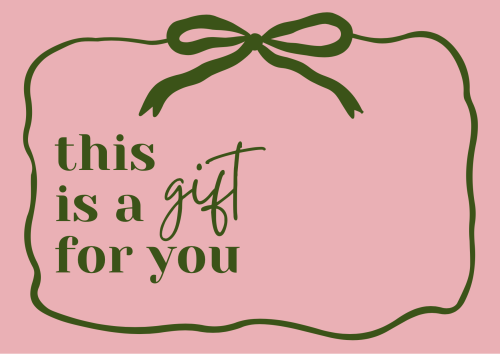 Gift card