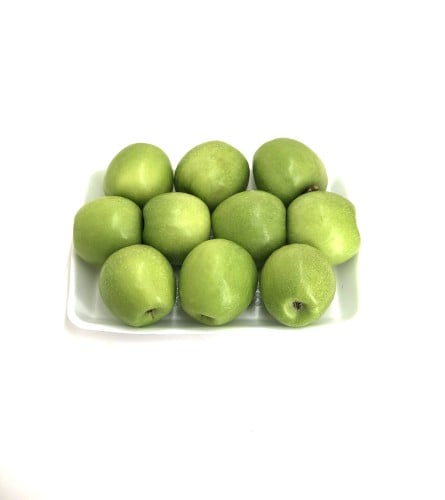 تفاح أخضر حامض حلو صحن كبير 10 حبة