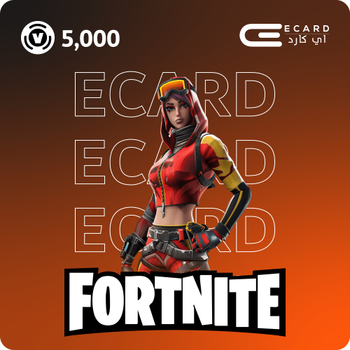 شحن 5000 فيبوكس Fortnite V-Bucks