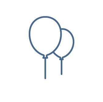 أقواس البالونات العيد