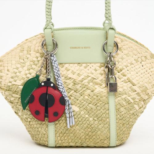Ladybug Charm - Red