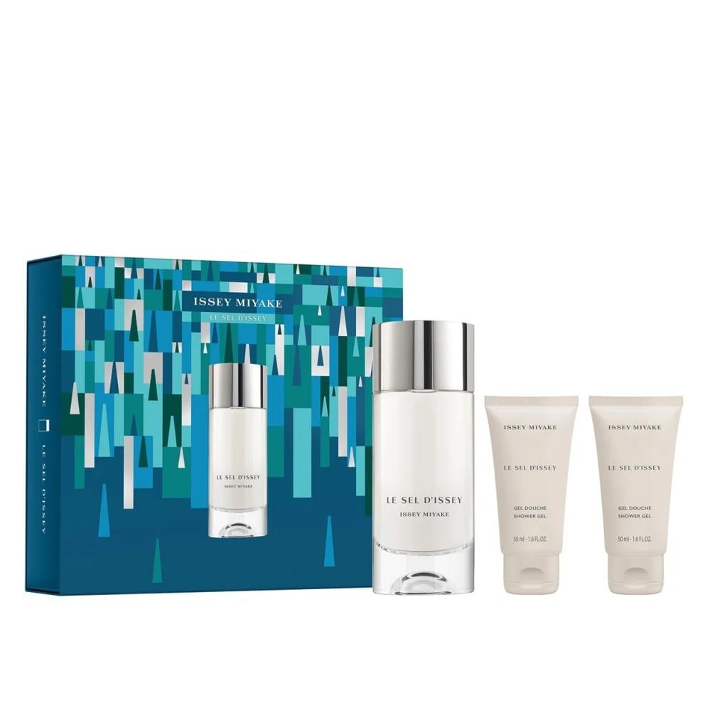 Issey Miyake le Sel DIssey Eau de Toilette 100ml 3 Gift Set خبير