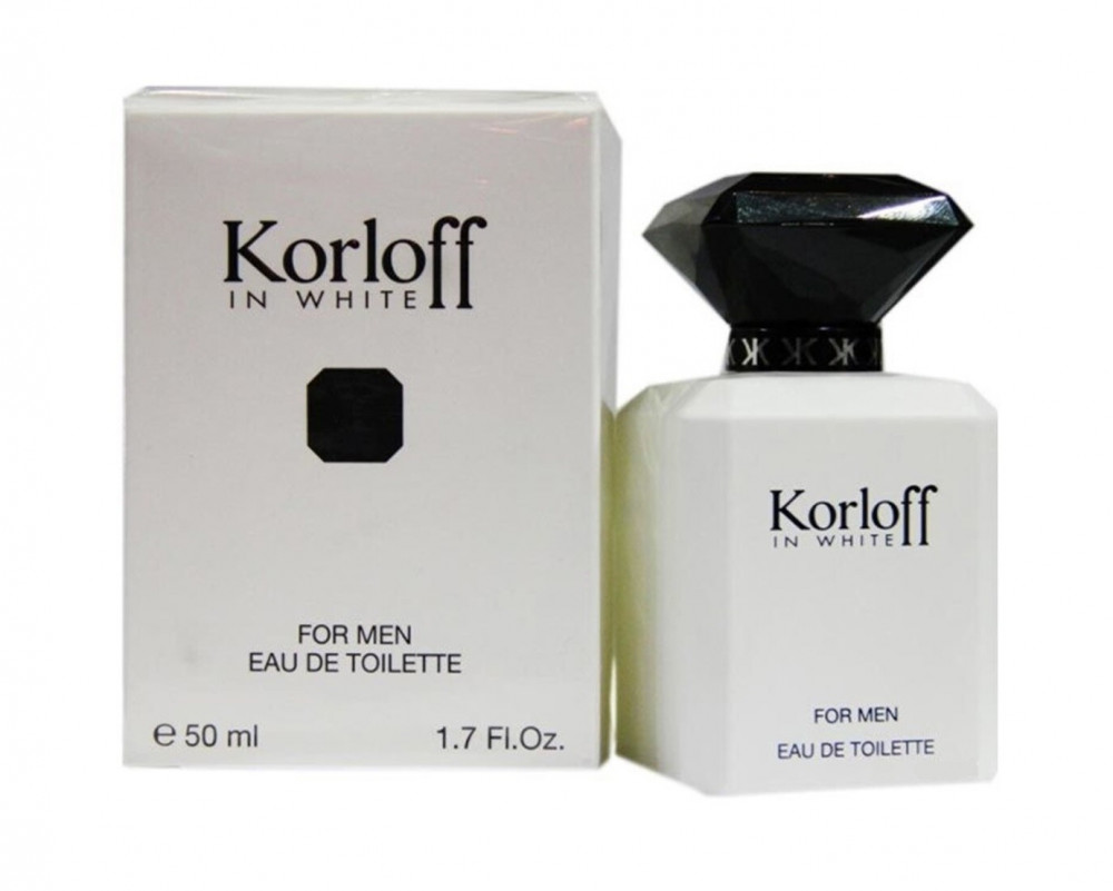 Korloff In White Eau de Toilette 50ml متجر الخبير شوب