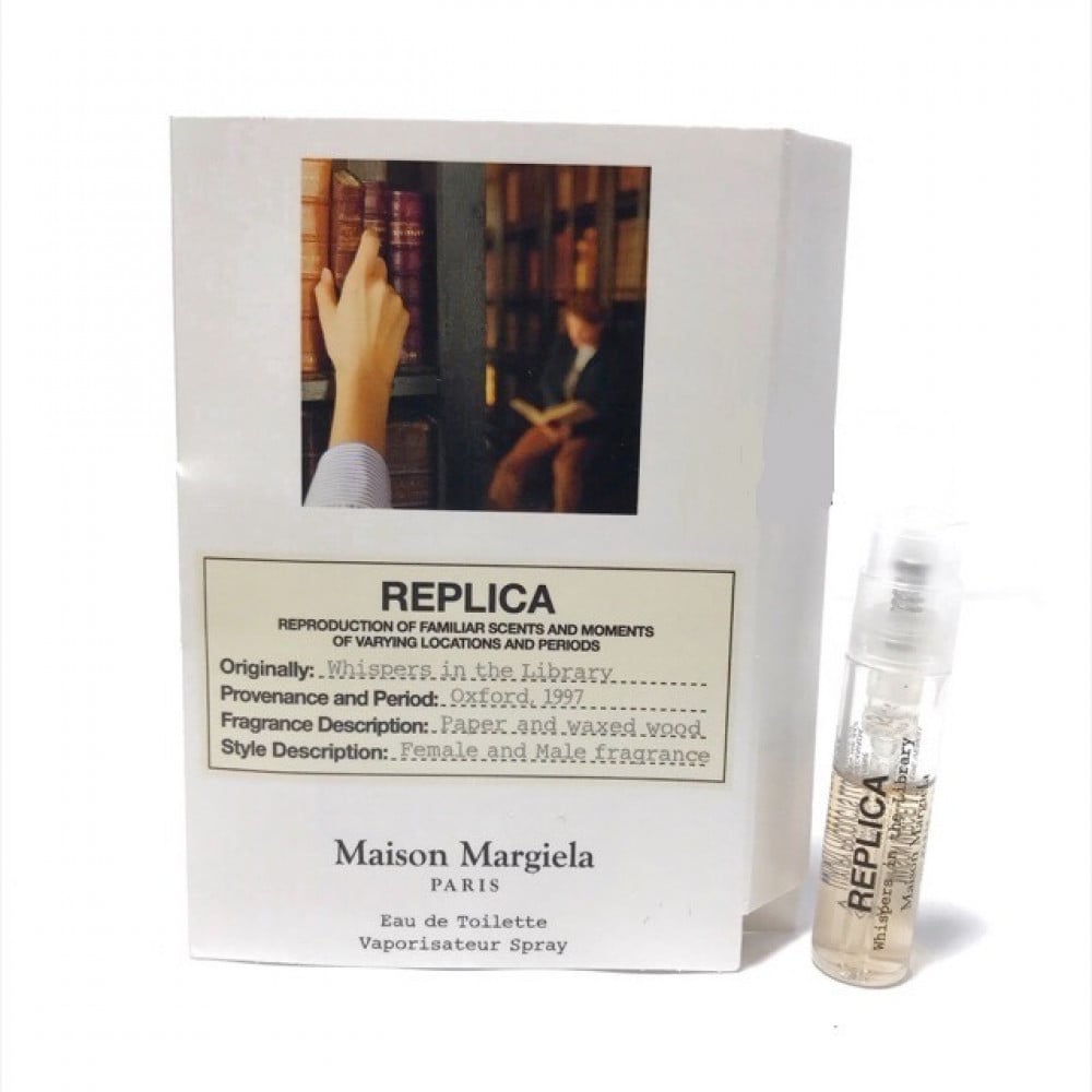 عينة ميزون مارجيلا وسبيرز ان ذا لايبراري او دو تواليت متجر