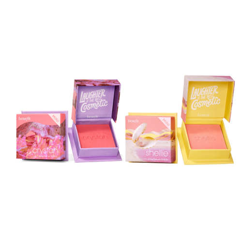 بنفت | مجموعة بلشر كريستاه وشيلي Benefit | Mini Crystah and Shellie Blush