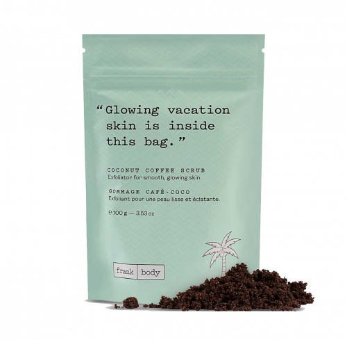 فرانك | سكراب القهوة بجوز الهند للجسم  FRANK BODY | Coconut coffee scrub