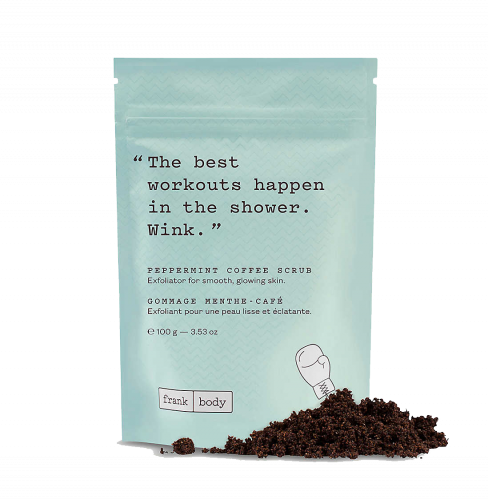 فرانك | سكراب القهوة بالنعناع للجسم  FRANK BODY | Peppermint coffee scrub