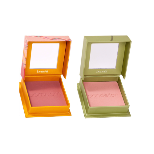 بنفت | مجموعة بلشر بوم بوم وبلشر داندليون بالحجم الكامل Benefit | Pom Pom Blusher + Dandelion Blusher - Full Size