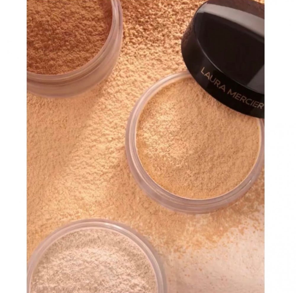 لورا مرسييه | بودرة تثبيت سائبة شفافة - هوني Laura Mercier | Translucent Loose Setting Powder