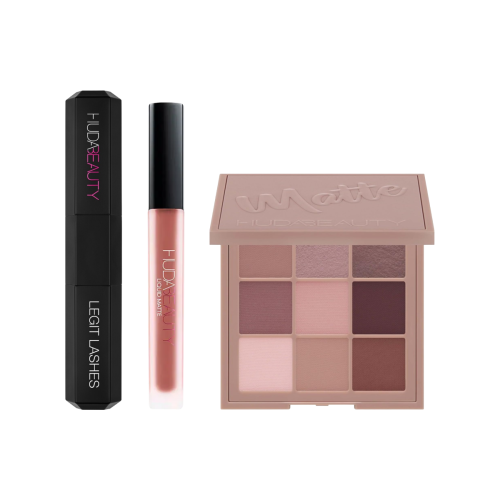 هدى بيوتي | مجموعة العيون والشفاه القيمة HUDA BEAUTY | Value Set