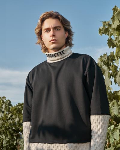 Black sweater