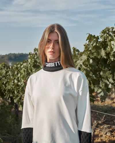 White sweater