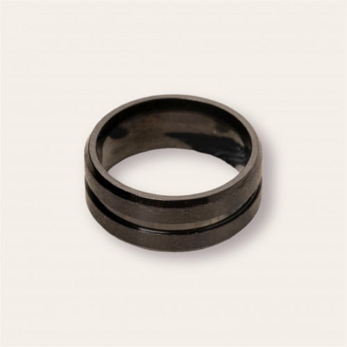 خاتم كلاسيك أسود