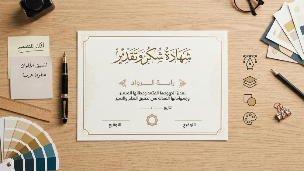 أهمية الشهادات وأنواعها  لبناء صوره جميله عن عملك