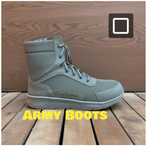 حذاء بسطار عسكري Army Boots 144-202