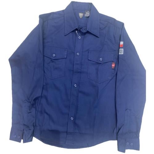 ملابس عمل تيشرت لون كحلي CAT 2 F.R.C 2041 Blue