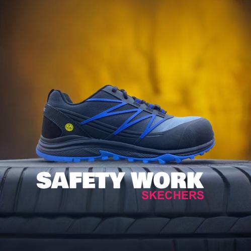 حذاء عمل سفتي اسكتشر / SKECHERS Safety Shoes //200...