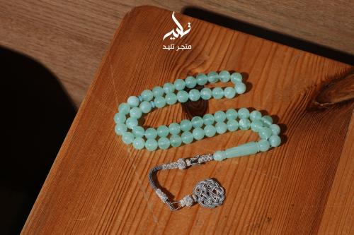 مسباح بكلايت سماوي بنقشه مميزه