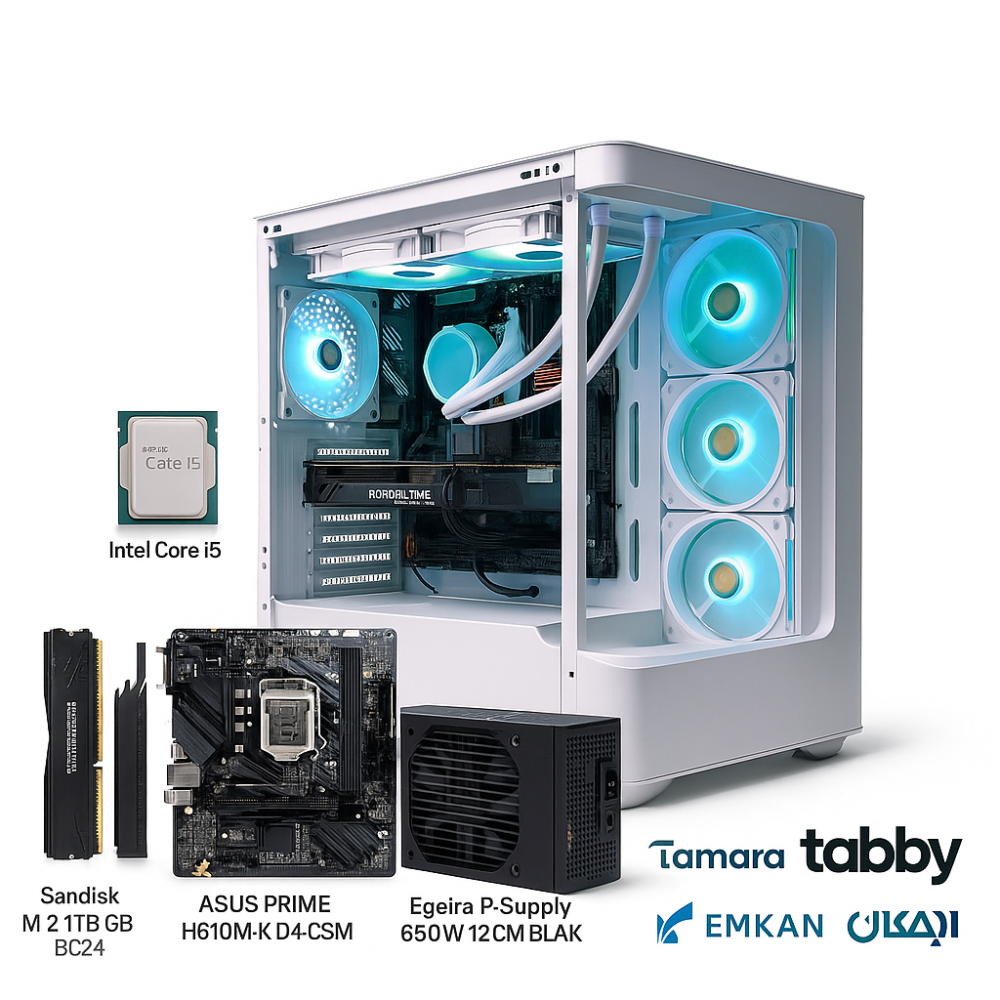 التجميعة بمعالج i5-12400F + RTX 3050