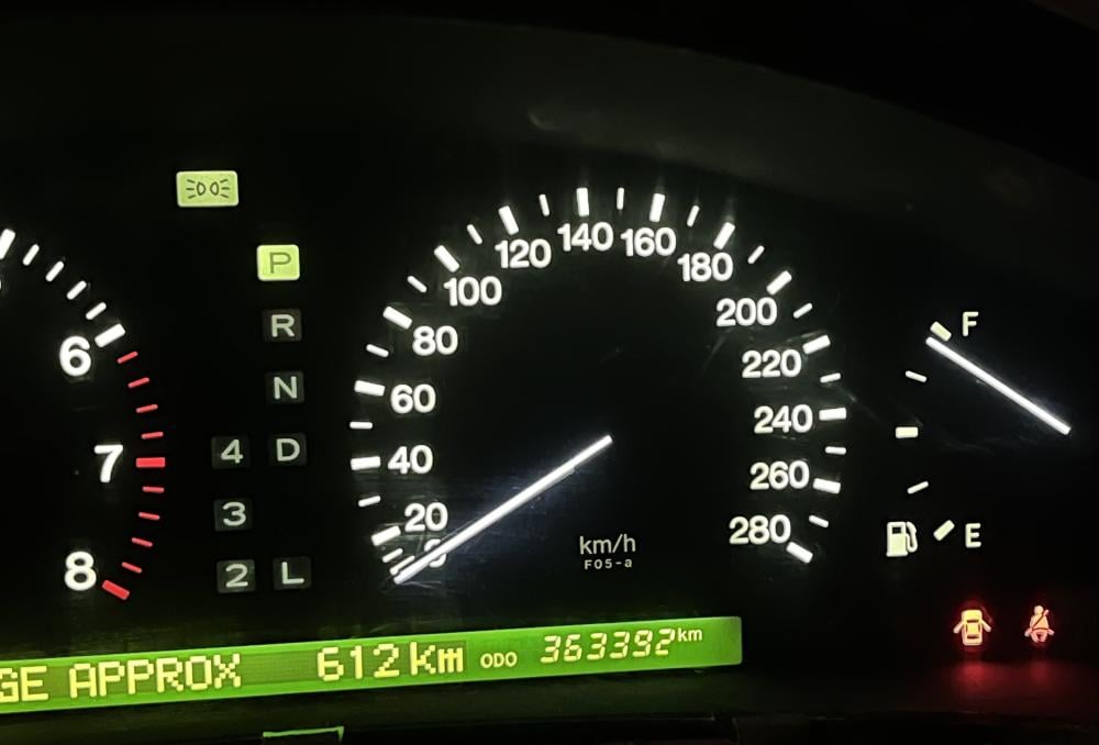 عداد لكزس 400 الماني