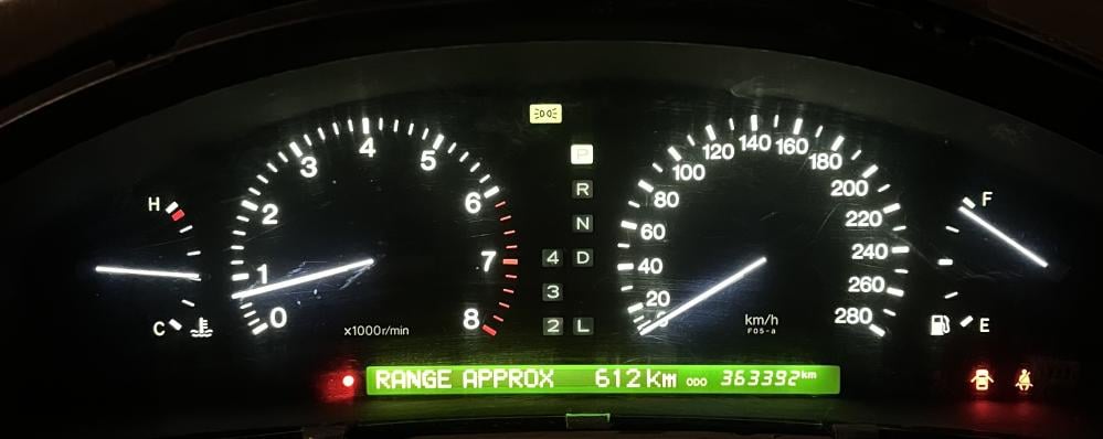 عداد لكزس 400 الماني