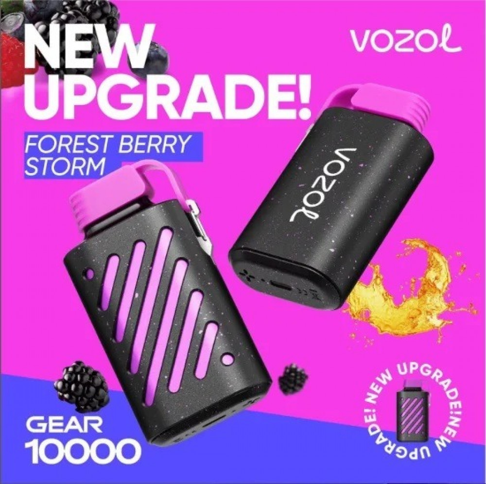 forest berry storm vozol 10000 Vozol Gear Forest Berry Storm 10000 Disposable – Royal Vapes main image 1
