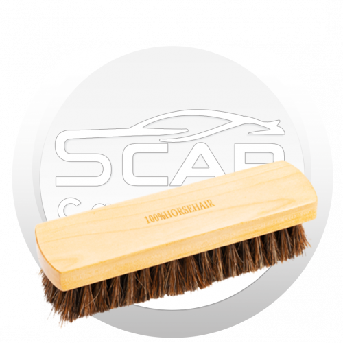 فرشة تنظيف الجلد - leather cleaning brush