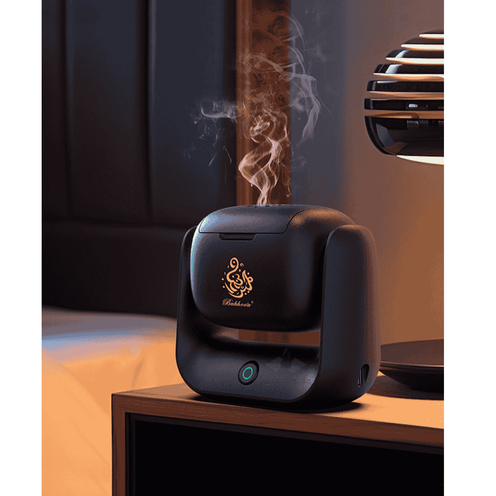 المبخرة الذكية - بتصميم انيق مبخرة الكترونية محمولة مناسبة لانواع البخور والمعمول