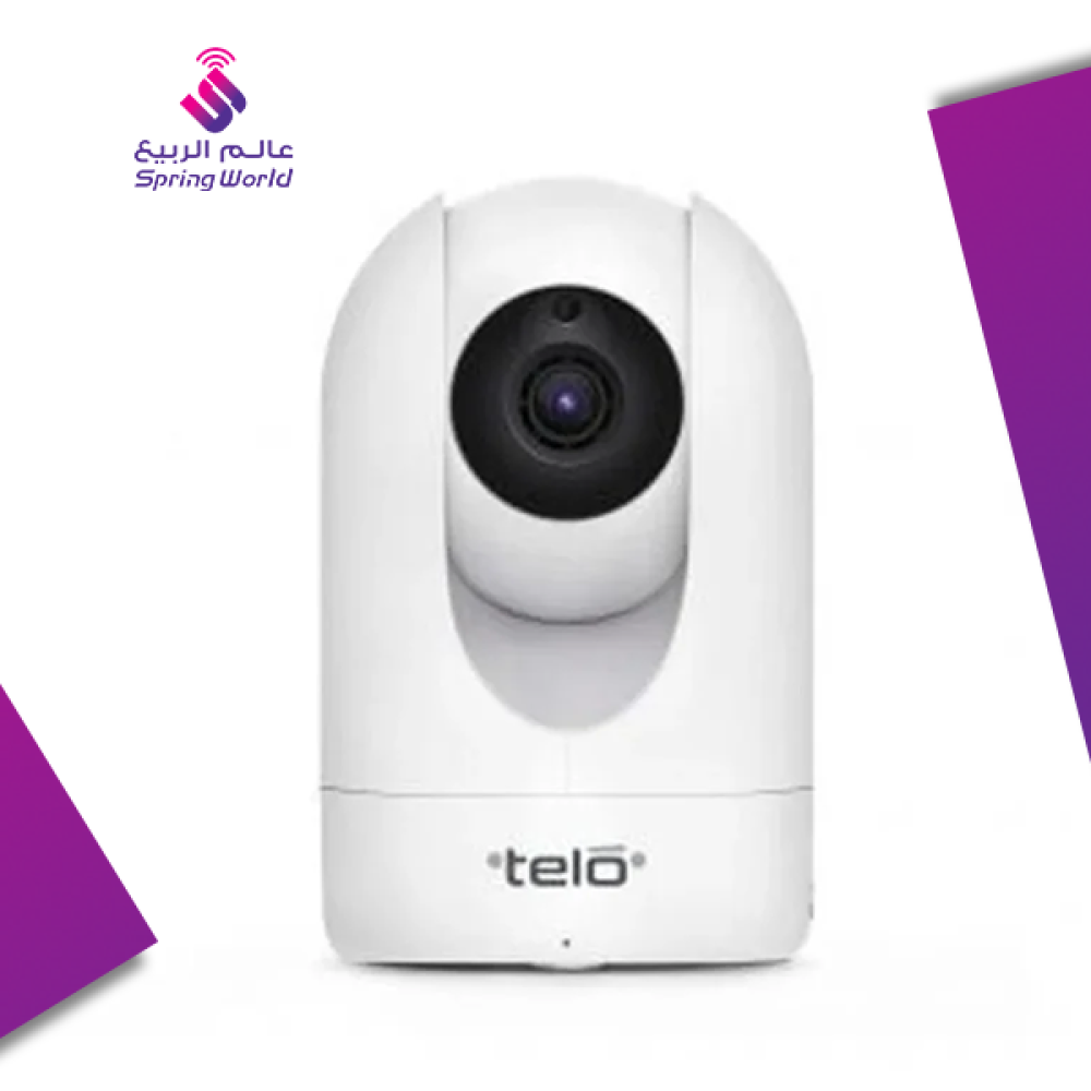 كاميرا تيلو واي فاي ثنائي النطاق بدقة 4 ميجا بكسل 2k - ابيض