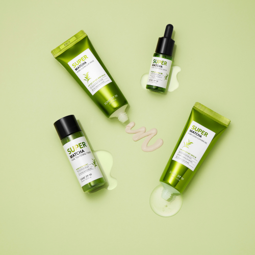 مجموعة Super Matcha المعجزة الكورية للعناية بالمسام