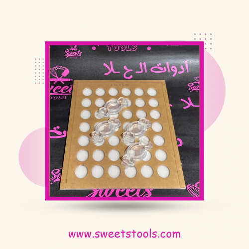 بكيج قالب حلاوة العيد مع 4 سيلكون