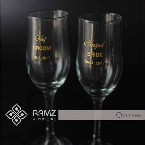 كاسات زجاج عصير