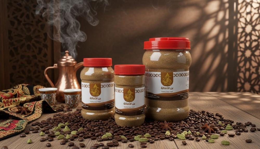 القهوة العربية الأصيلة: سر المذاق الفاخر بخلطات الزعفران والهيل من أصالة البن العربي