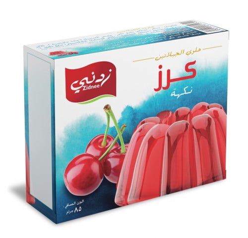 جلي بنكهة الكرز 6 حبات