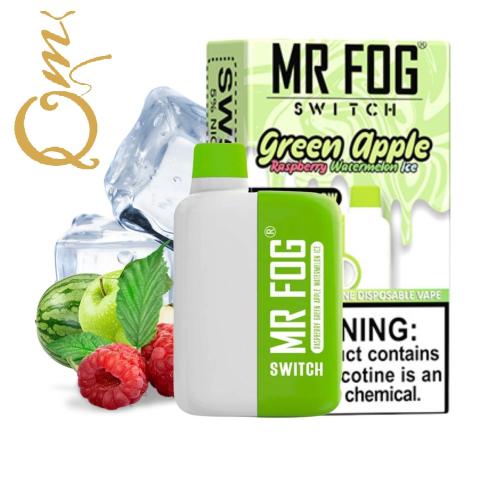 MR FOG Switch Green Apple Raspberry Watermelon Ice 5500 Puffs Disposable