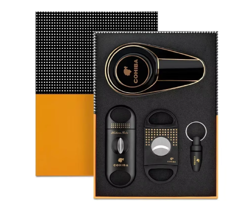 Cohiba Black Set 3 Cutters & Ashtray