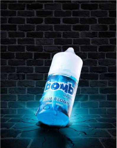 نكهة بومب توت بري ازرق ايس BOBM Blue Blood Ice 30mg