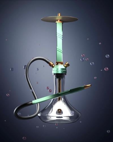 "ILLICIT Hookah Model XL "Green