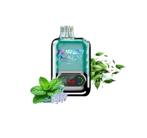 MAZAJ Turbo Mint Ice 15000 Puffs Disposable