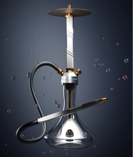 "ILLICIT Hookah Model XL "Silver