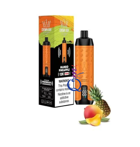 Al Fakher Crown Bar Sound Mango Pineapple 12000 Puffs Disposable
