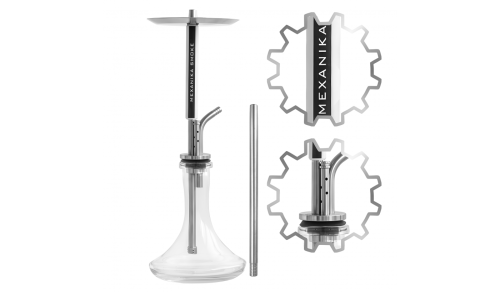 MEXANIKA Smoke Graphic White Hookah