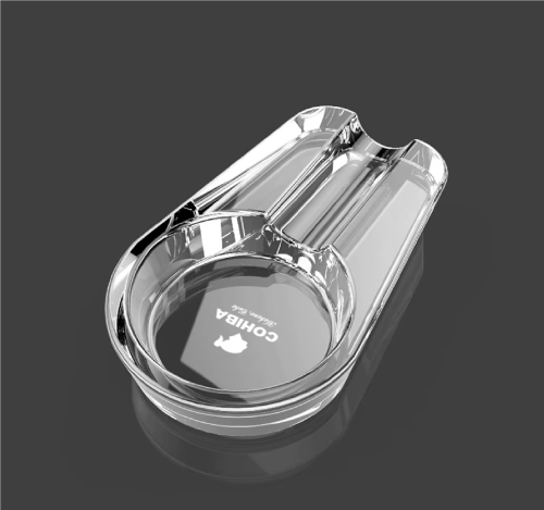 COHIBA Crystal Cigar Ashtray