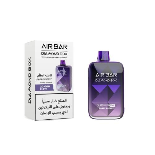 AIR BAR DIAMOND BOX Grape Freeze 20000 Puffs Disposable